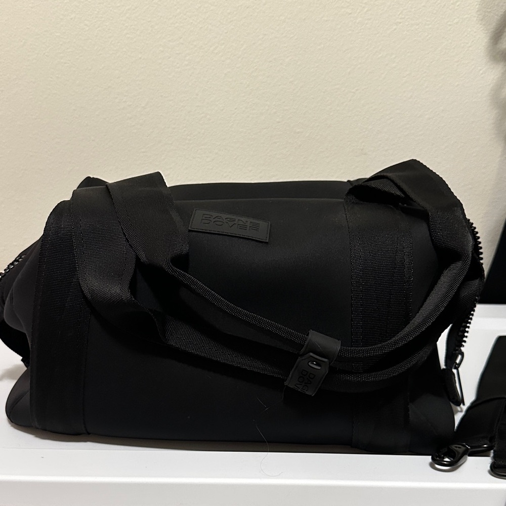 Dagne Dover Black Duffel Bag
